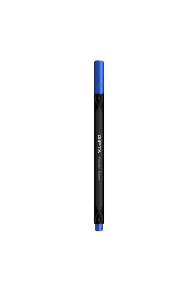 - Fineliner 0.4mm Mavi Kalem