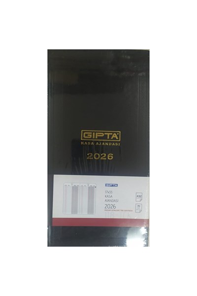 2026 Ticari Kasa Ajandası 17X33 118-TCK