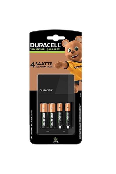 AA*2 + AAA*2 (Pilli) Hızlı Pil Şarj Aleti CEF14 (2 Adet *750 mAh AAA + 2 Adet* 1300 mAh AA
