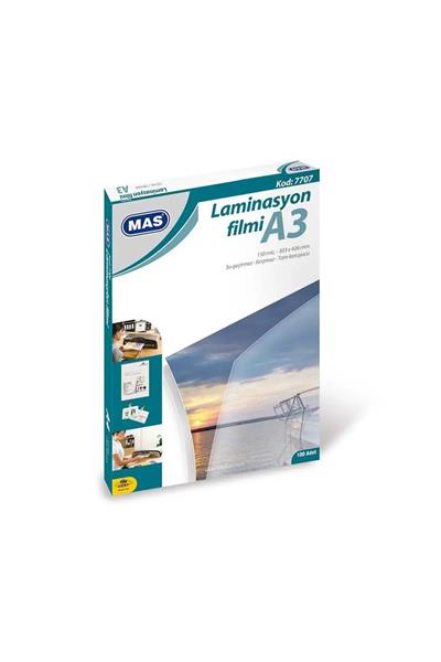 Laminasyon Filmi A3 125Mic*303Mm Kod 7707 100lü