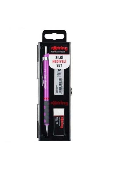 Okul Seti Versatil+Min Silgi Hediyeli 0.5 MM Mor RO-KK07-05MR