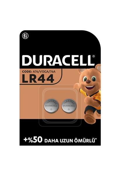 Özel Alkalin Lr44 2'li Düğme Pil 1,5v (76a / A76 / V13ga)