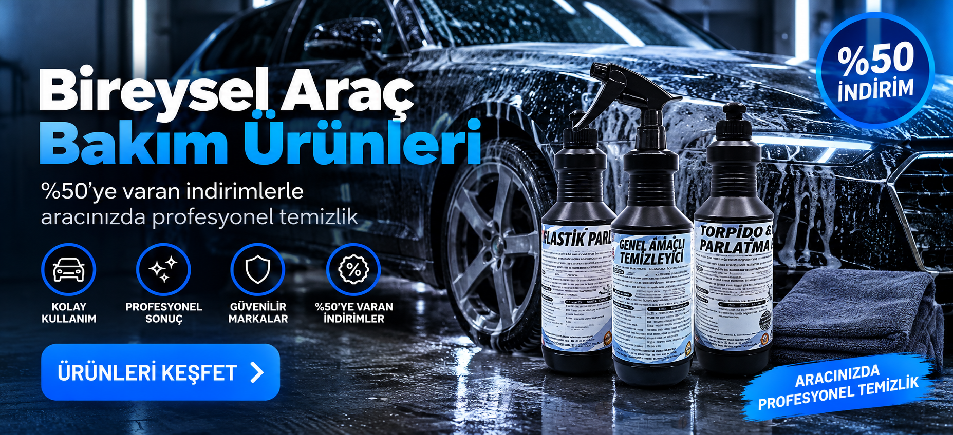 oto bakım ürünleri