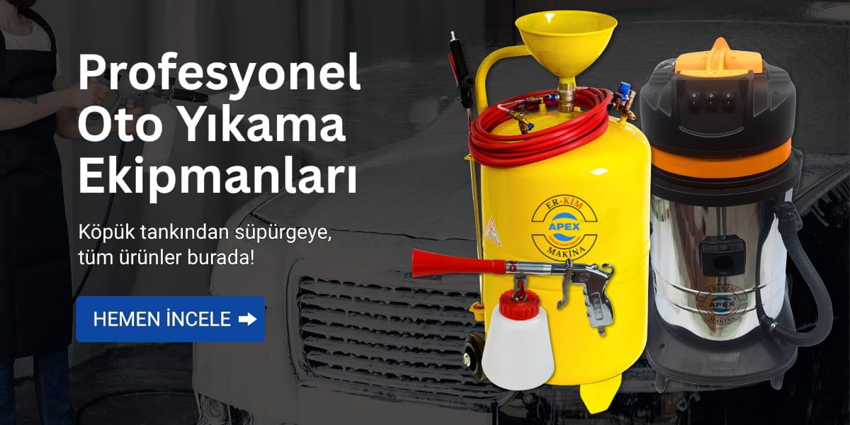 oto yıkama malzemeleri