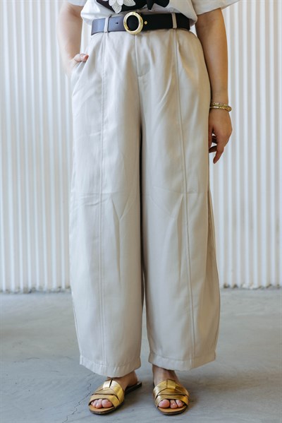 Baggy Pantolon Bej