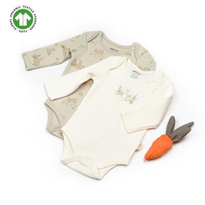 BABYCOSY ORGANIC UZUNKOL 2Lİ BODY (UNISEX)