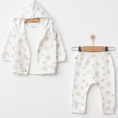 Mantarlı Kapüşonlu Takım Unisex