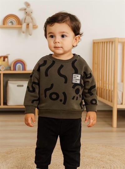 Soyut Baskılı 2Li Takım