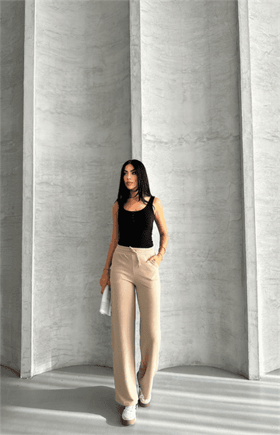 Soft Touch Suyolu Burgu Pantolon