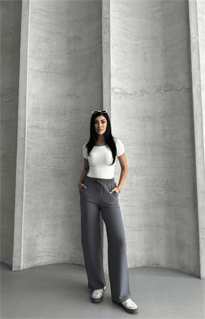 Soft Touch Suyolu Burgu Pantolon