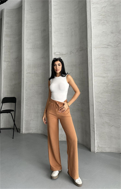 Soft Touch Suyolu Burgu Pantolon