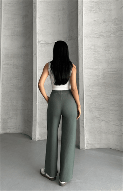 Soft Touch Suyolu Burgu Pantolon