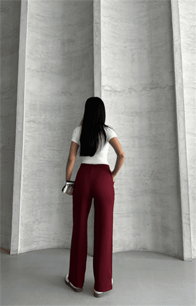 Soft Touch Suyolu Burgu Pantolon