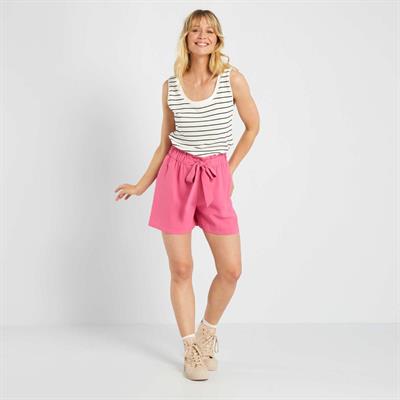 U Yaka Çizgili Atlet