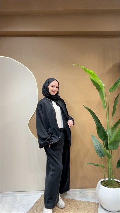 BOMBER CEKET TAKIM Siyah