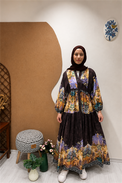 SAHRA ELBİSE Siyah