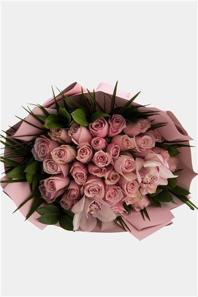 41li Pembe Gül Buketi