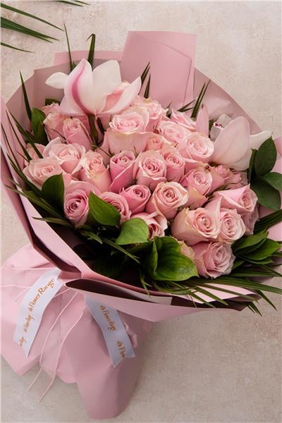 41li Pembe Gül Buketi