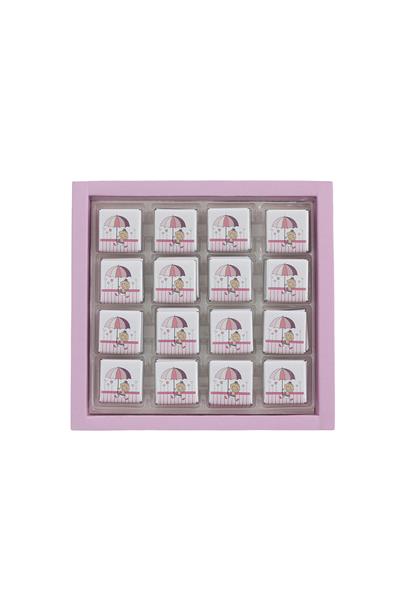 Bolçi Madlen Çikolata Pembe Kutu 312g