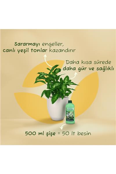 Genta Prestige Yeşil Yapraklı Bitkil Besini 500 ml