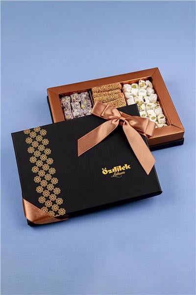 Özdilek Lokum Nar Aromalı Çifte Kavrulmuş-Kadayıflı Fitil-Sultan Çifte Kavrulmuş 350 G