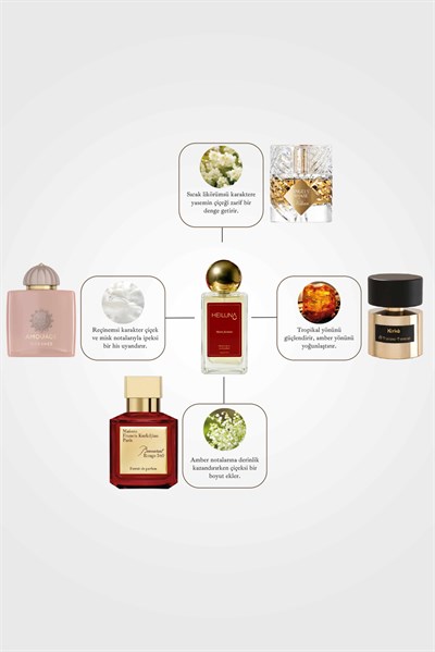 3lü Parfüm Set Mystic Jasmine | Ambre Vanille | Sensual Latte 100 ml EDP Parfüm