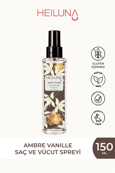 Ambre Vanille Saç ve Vücut Spreyi 150 ml