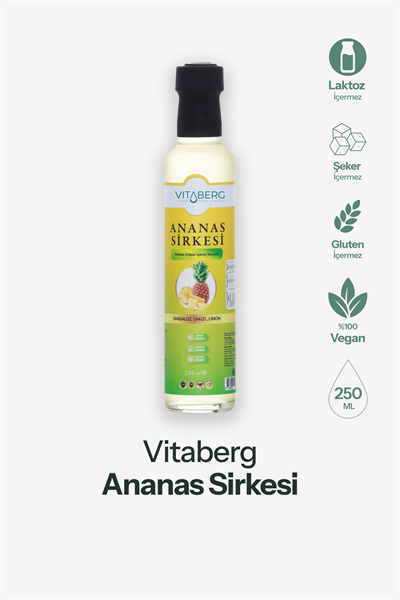 Ananas Sirkesi | Sandaloz Sakızı ve Limon Ekstrakt İçeren Karışım 250 ml