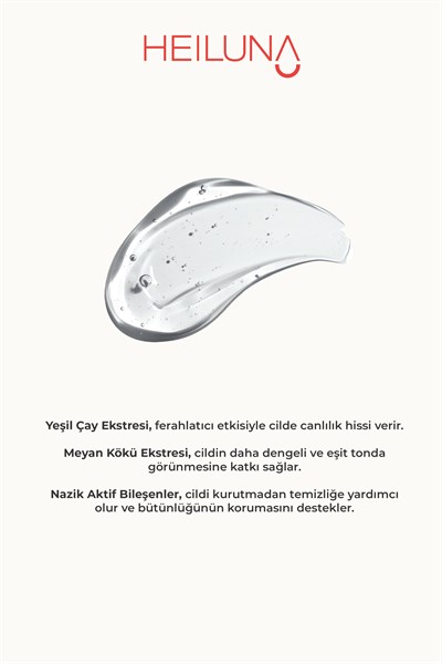 Heiluna Çift Etkili Yüz ve Makyaj Temizleyici