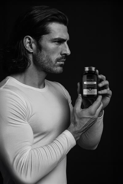 Men’s Daily Multivitamin 60 Kapsül – Red Ginseng, Likopen & Saw Palmetto ile Enerji ve Güç Desteği