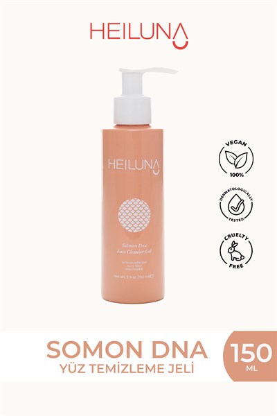 Heiluna Somon DNA Yüz Temizleme Jeli | Aloe Vera & Niasinamid | 150 ml