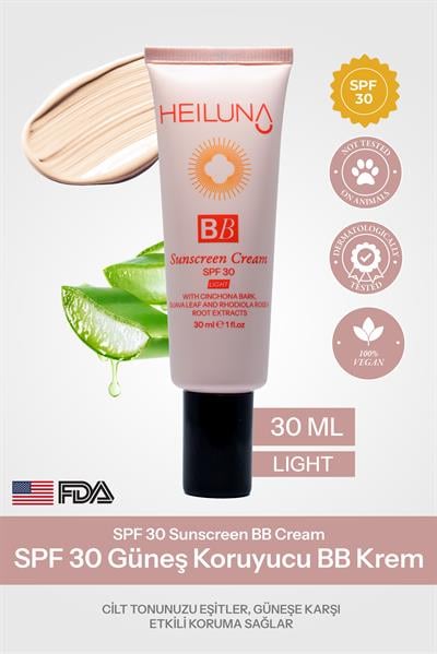 Heiluna Spf 30 Güneş Korumalı Bb Krem Light