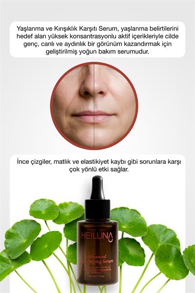 Yaşlanma Ve Kırışıklık Karşıtı Serum