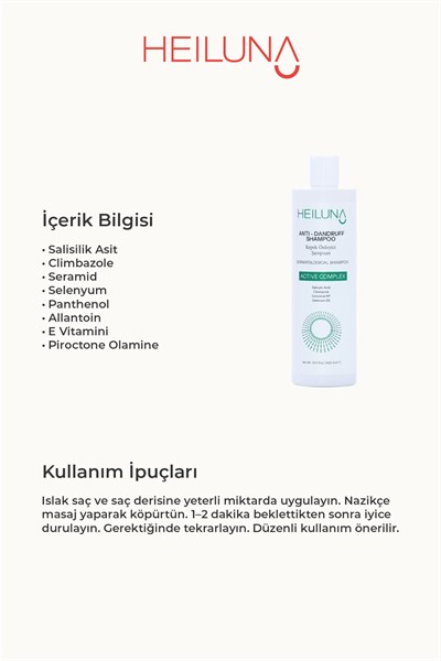 Kepek Önleyici Şampuan Salisilik Asit ve Selenyum Disülfür Destekli 400 ml