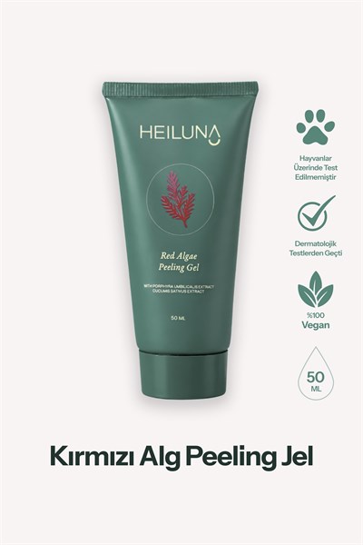 Kırmızı Alg Peeling Jel 50 ml | Aloe Vera ve Salatalık Ekstresi İçeren Nazik Arındırıcı