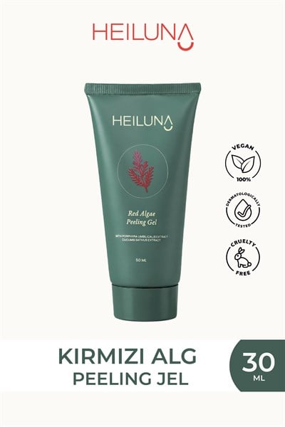 Kırmızı Alg Peeling Jel 50 ml | Aloe Vera ve Salatalık Ekstresi İçeren Nazik Arındırıcı