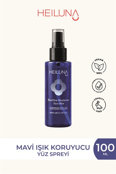 Mavi Işık Koruyucu Işıltı Veren Yüz Spreyi | Mikroalg & Akasya Senegal | 100 ml
