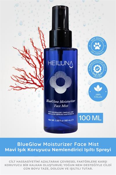 Mavi Işık Koruyucu Işıltı Veren Yüz Spreyi | Mikroalg & Akasya Senegal | 100 ml