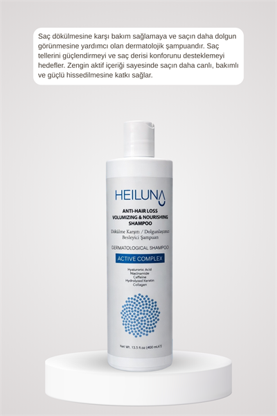 Saç Dökülme Karşıtı Şampuan Kolajen ve Keratin Destekli 400 ml
