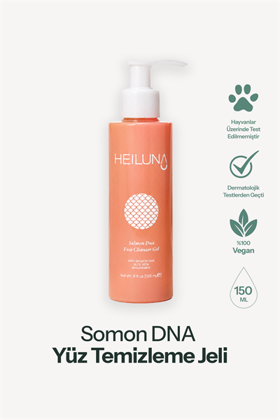 Somon DNA Yüz Temizleme Jeli | Aloe Vera & Niasinamid | 150 ml