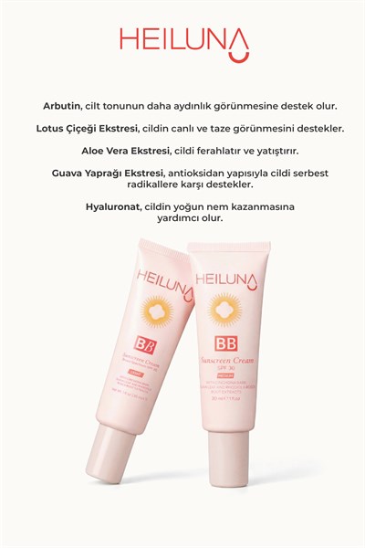 Heiluna Spf 30 Güneş Korumalı Bb Krem Light