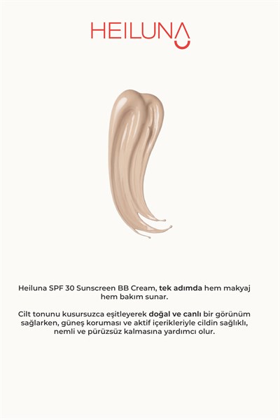 SPF 30 BB Krem Medium 30 ml – Niacinamide & Aloe Vera ile Aydınlatıcı, Nemlendirici ve Güneş Koruma 