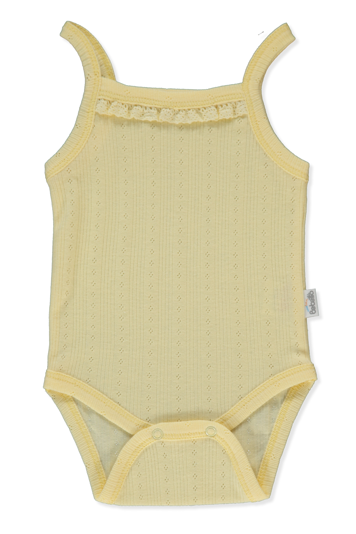 AJURLU İP ASKILI BODY AY (BLOOM) SARI