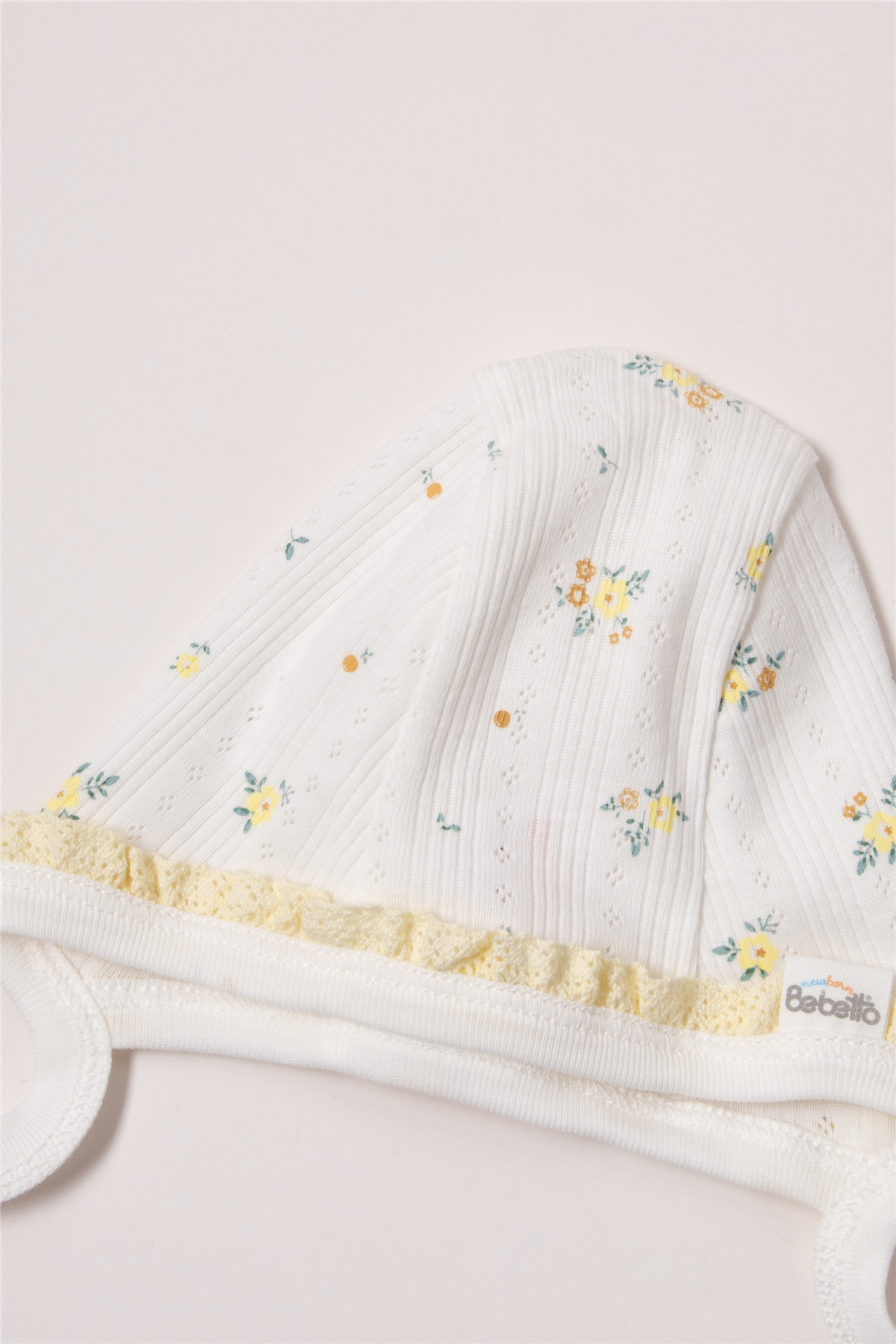 AJURLU PATİKLİ PANTOLON 2Lİ TAKIM  (BLOOM) SARI