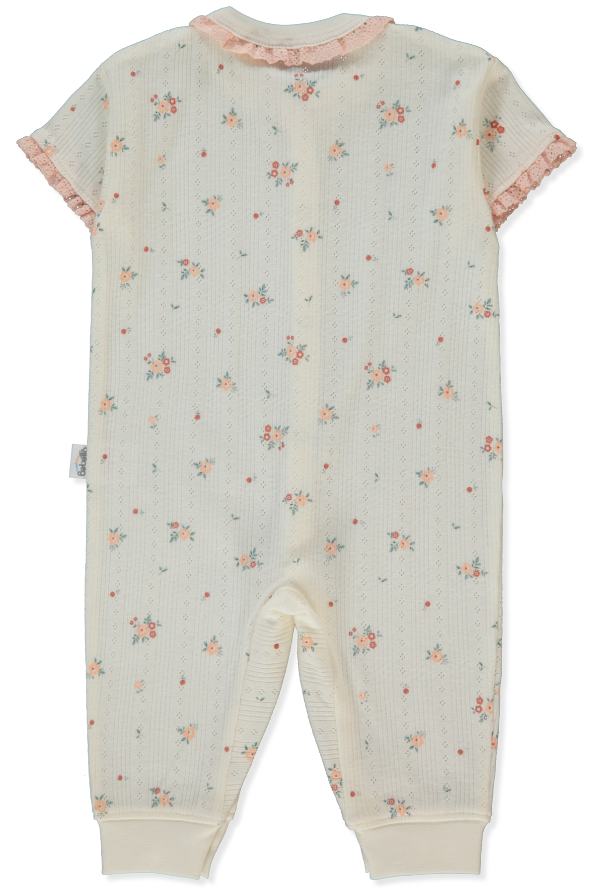 AJURLU PATİKSİZ MINI TULUM (BLOOM) PEMBE