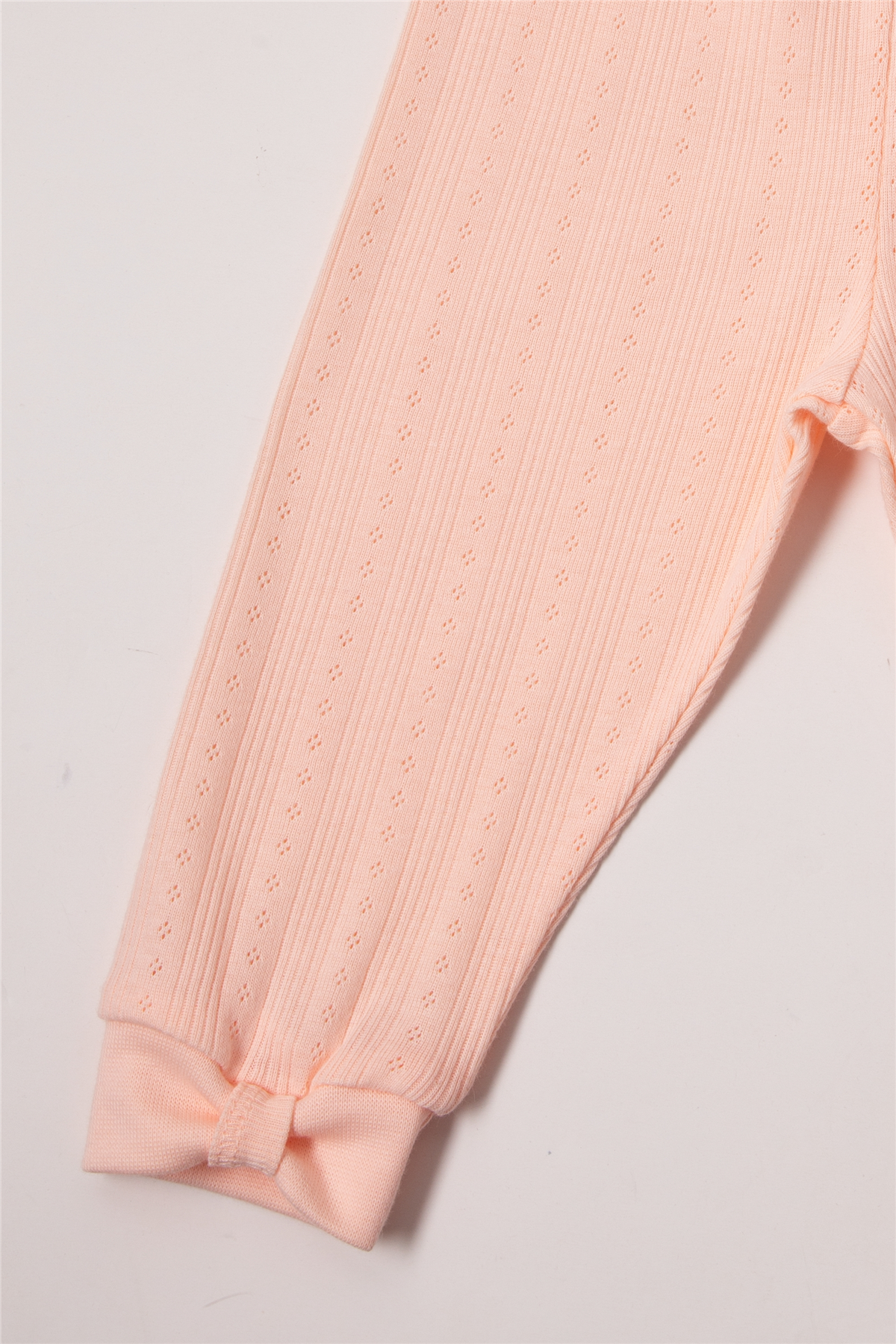 AJURLU PATİKSİZ PANTOLON (BLOOM) PEMBE