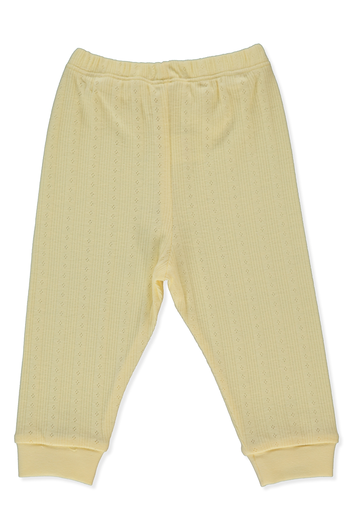 AJURLU PATİKSİZ PANTOLON (BLOOM) SARI