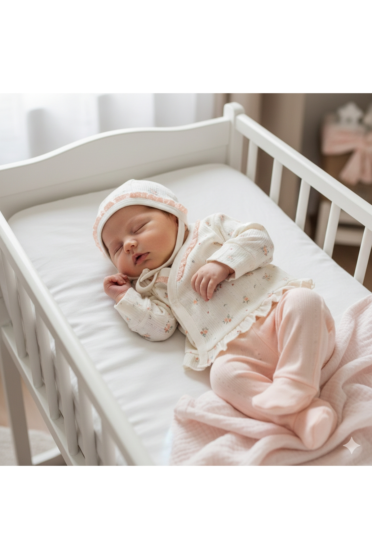 AJURLU ZIBIN SET 5Lİ (BLOOM) PEMBE