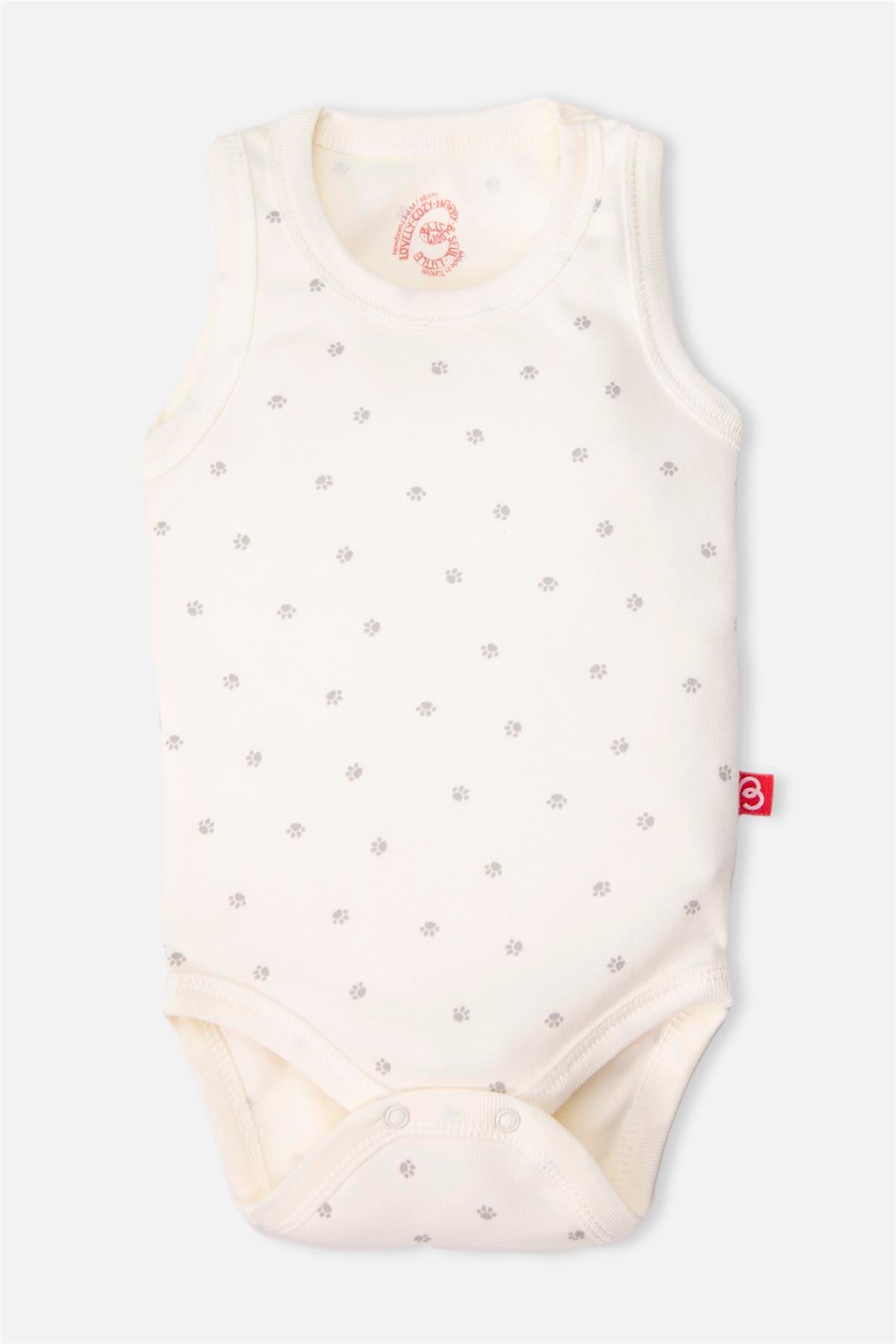 ATLET BODY 3LÜ (CUTE BEAR) GRİ MELANJ