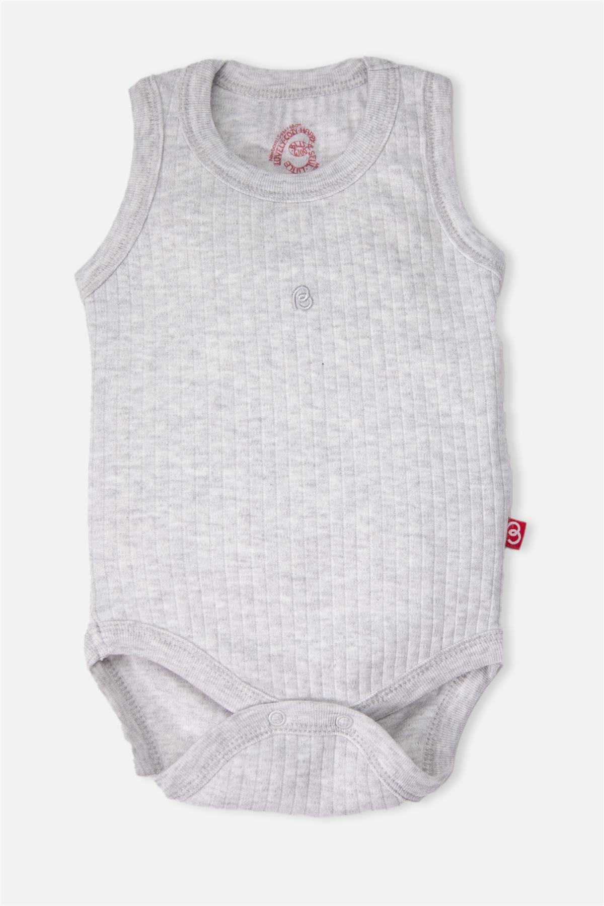 ATLET BODY 3LÜ (CUTE BEAR) GRİ MELANJ